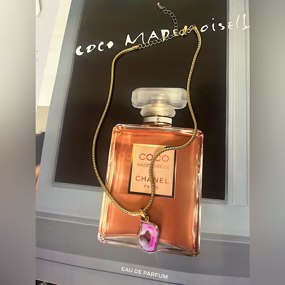 Pink Crystal Necklace